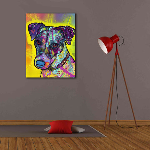 Image of 'Jack Russell' by Dean Russo, Giclee Canvas Wall Art,26x34