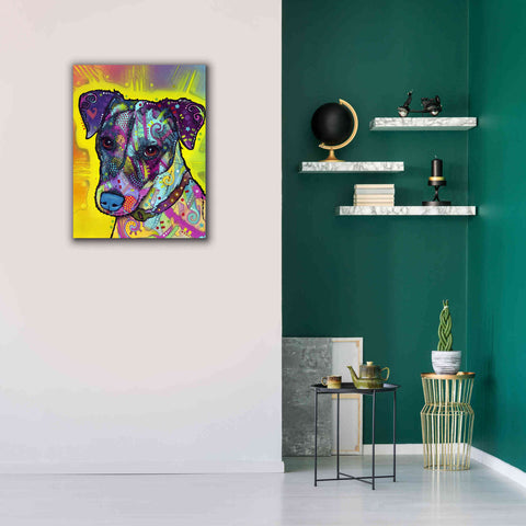 Image of 'Jack Russell' by Dean Russo, Giclee Canvas Wall Art,26x34