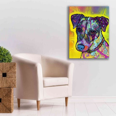 Image of 'Jack Russell' by Dean Russo, Giclee Canvas Wall Art,26x34