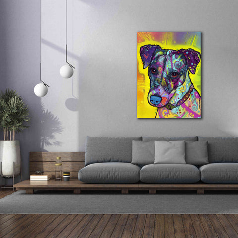Image of 'Jack Russell' by Dean Russo, Giclee Canvas Wall Art,40x54