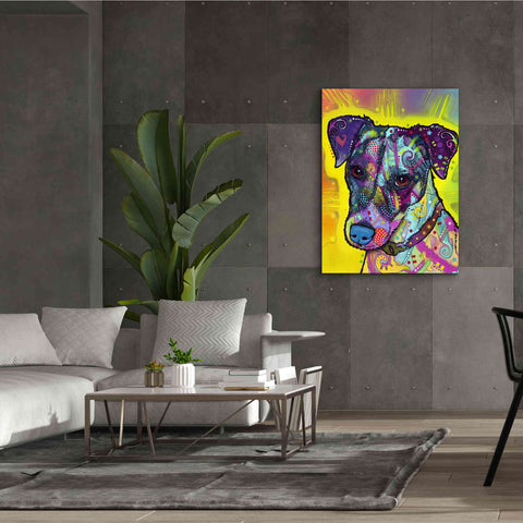 Image of 'Jack Russell' by Dean Russo, Giclee Canvas Wall Art,40x54
