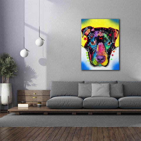 Image of 'Otter Pitbull' by Dean Russo, Giclee Canvas Wall Art,40x54