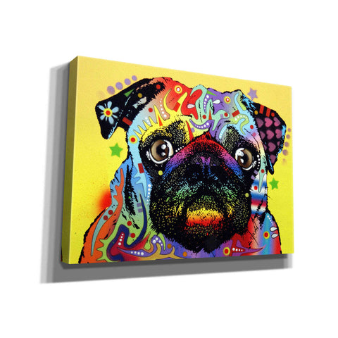 Image of 'Pug 1' by Dean Russo, Giclee Canvas Wall Art