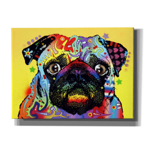 Image of 'Pug 1' by Dean Russo, Giclee Canvas Wall Art