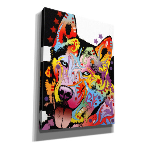 Image of 'Siberian Husky 1' by Dean Russo, Giclee Canvas Wall Art