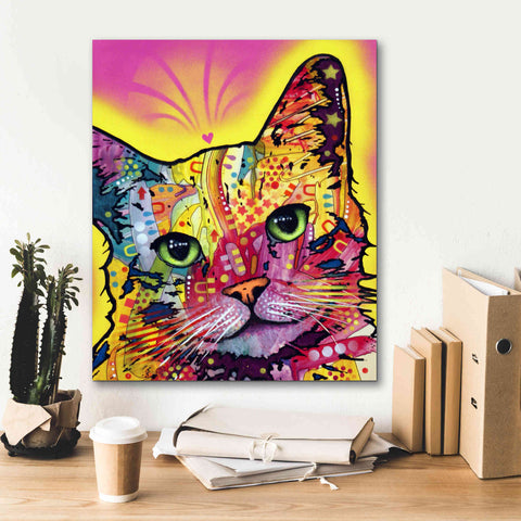 Image of 'Tilt Cat I' by Dean Russo, Giclee Canvas Wall Art,20x24