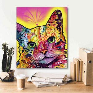 'Tilt Cat I' by Dean Russo, Giclee Canvas Wall Art,20x24