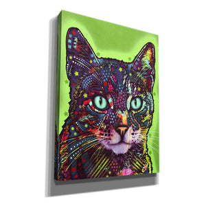 'Watchful Cat' by Dean Russo, Giclee Canvas Wall Art