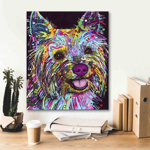 Image of 'Yorkie 1' by Dean Russo, Giclee Canvas Wall Art,20x24