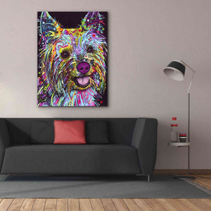 'Yorkie 1' by Dean Russo, Giclee Canvas Wall Art,40x54