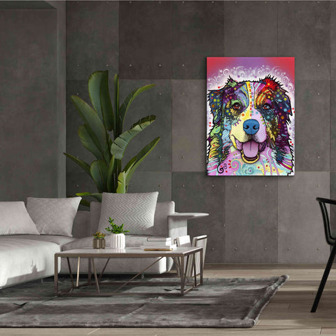 Image of 'Australian Shepherd' by Dean Russo, Giclee Canvas Wall Art,40x54