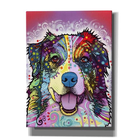 Image of 'Australian Shepherd' by Dean Russo, Giclee Canvas Wall Art