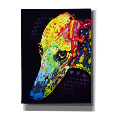 Image of 'Greyhound' by Dean Russo, Giclee Canvas Wall Art