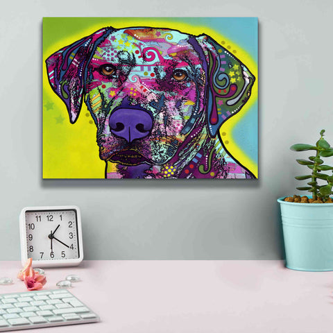 Image of 'Rhodesian Ridgeback' by Dean Russo, Giclee Canvas Wall Art,16x12