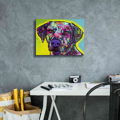 Image of 'Rhodesian Ridgeback' by Dean Russo, Giclee Canvas Wall Art,16x12