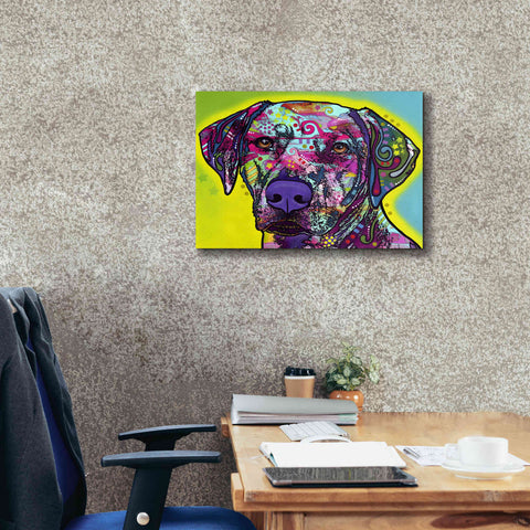 Image of 'Rhodesian Ridgeback' by Dean Russo, Giclee Canvas Wall Art,26x18