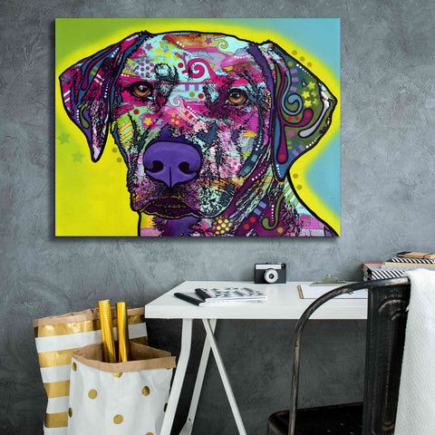 Image of 'Rhodesian Ridgeback' by Dean Russo, Giclee Canvas Wall Art,34x26