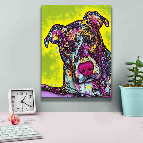 Image of 'Brindle' by Dean Russo, Giclee Canvas Wall Art,12x16