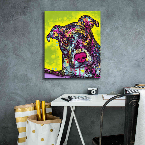 Image of 'Brindle' by Dean Russo, Giclee Canvas Wall Art,20x24