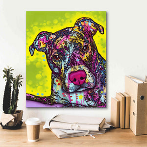 'Brindle' by Dean Russo, Giclee Canvas Wall Art,20x24