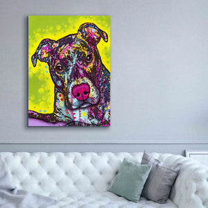 'Brindle' by Dean Russo, Giclee Canvas Wall Art,40x54
