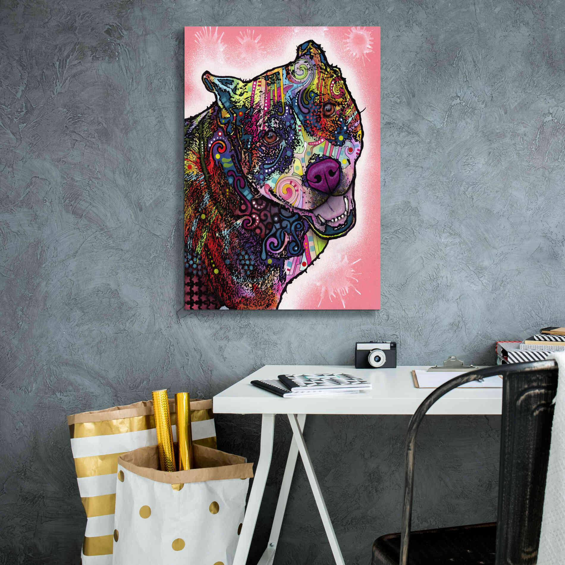 'Indelible' by Dean Russo, Giclee Canvas Wall Art,18x26