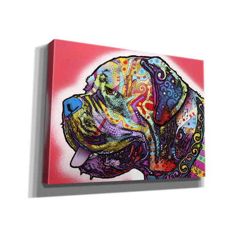 Image of 'Profile Mastiff' by Dean Russo, Giclee Canvas Wall Art