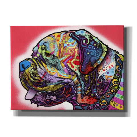 Image of 'Profile Mastiff' by Dean Russo, Giclee Canvas Wall Art