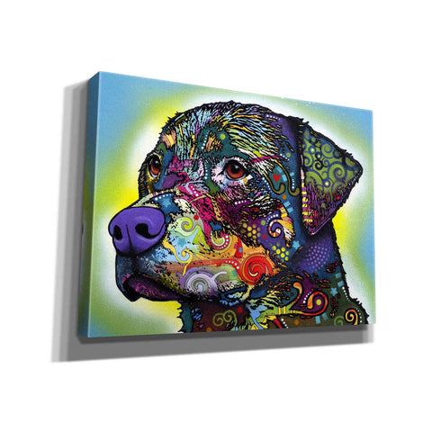 Image of 'The Rottweiler' by Dean Russo, Giclee Canvas Wall Art
