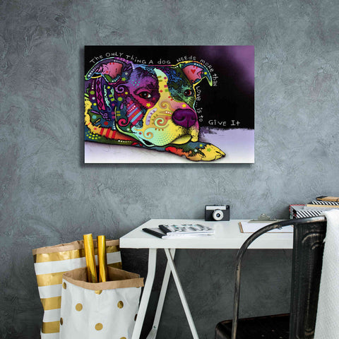 Image of 'Affection' by Dean Russo, Giclee Canvas Wall Art,26x18