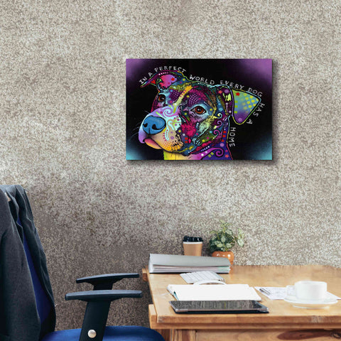 Image of 'In A Perfect World' by Dean Russo, Giclee Canvas Wall Art,26x18