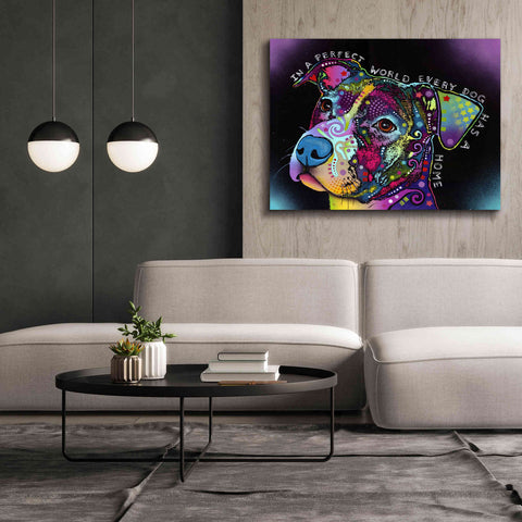 Image of 'In A Perfect World' by Dean Russo, Giclee Canvas Wall Art,54x40