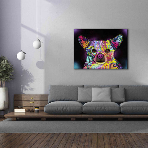Image of 'Cheemix' by Dean Russo, Giclee Canvas Wall Art,54x40