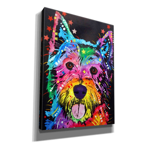 Image of 'Westie' by Dean Russo, Giclee Canvas Wall Art