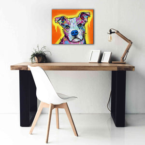 'A Serious Pit' by Dean Russo, Giclee Canvas Wall Art,24x20