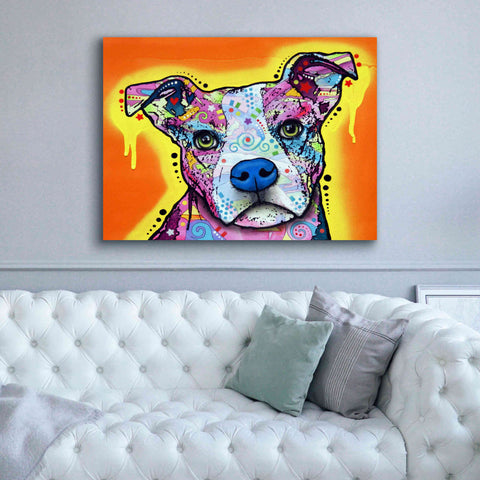 Image of 'A Serious Pit' by Dean Russo, Giclee Canvas Wall Art,54x40