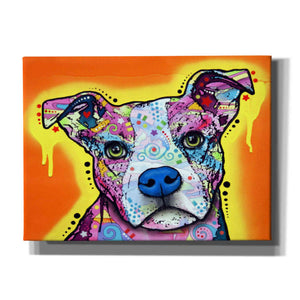 'A Serious Pit' by Dean Russo, Giclee Canvas Wall Art