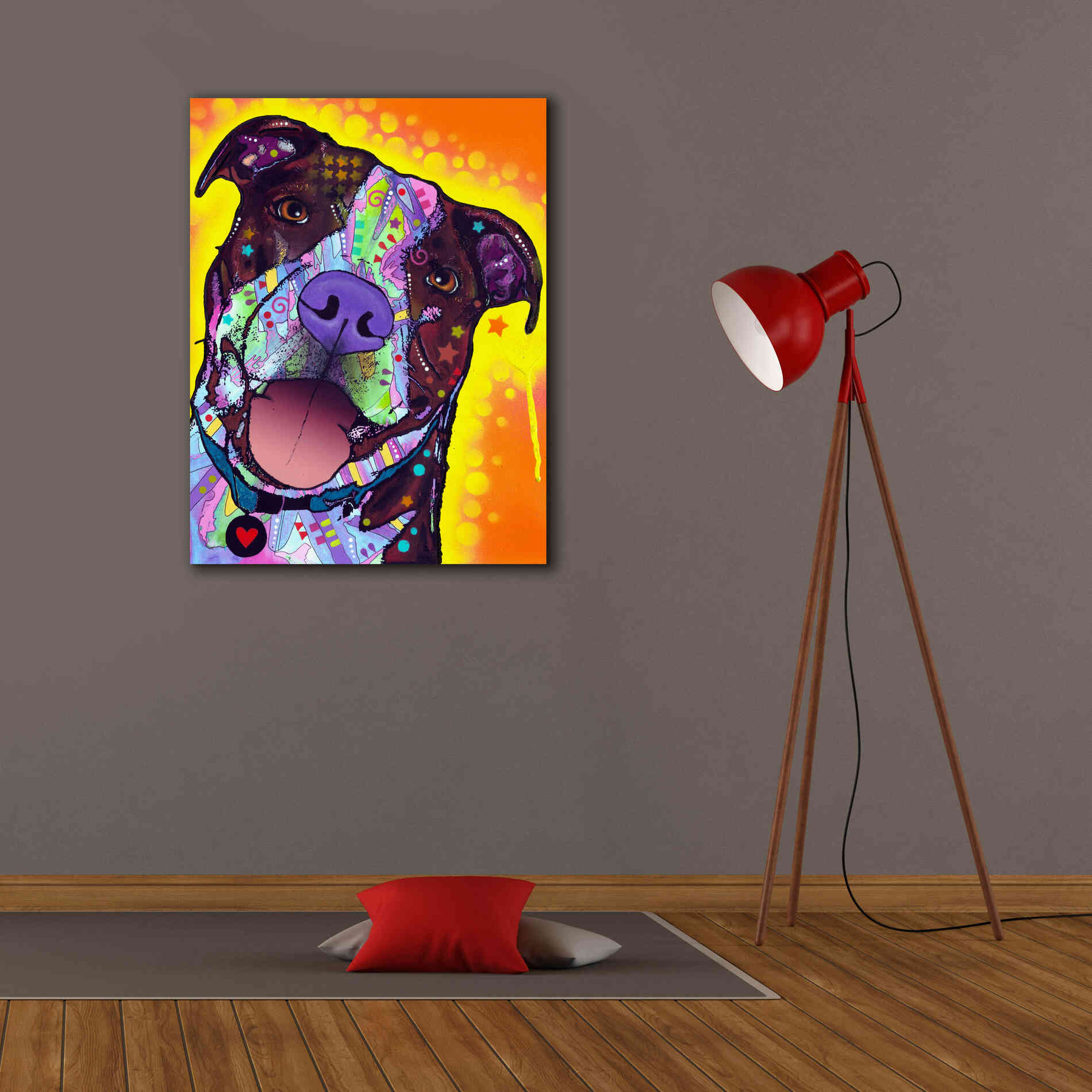 'Daisy Pit' by Dean Russo, Giclee Canvas Wall Art,26x34