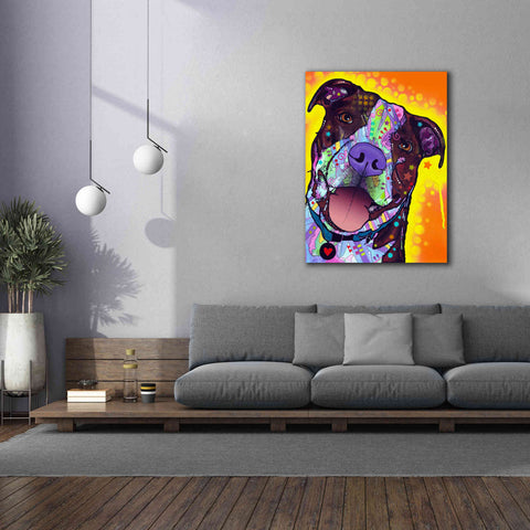Image of 'Daisy Pit' by Dean Russo, Giclee Canvas Wall Art,40x54