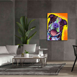 'Daisy Pit' by Dean Russo, Giclee Canvas Wall Art,40x54