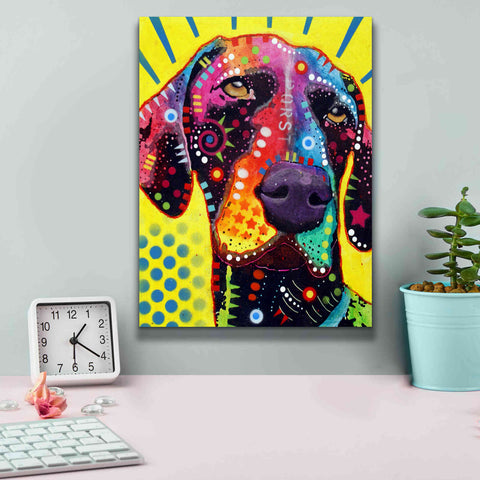 Image of 'German Short Hair Pointer' by Dean Russo, Giclee Canvas Wall Art,12x16
