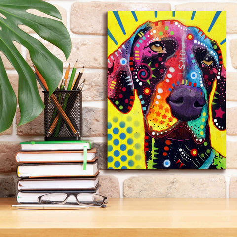 Image of 'German Short Hair Pointer' by Dean Russo, Giclee Canvas Wall Art,12x16
