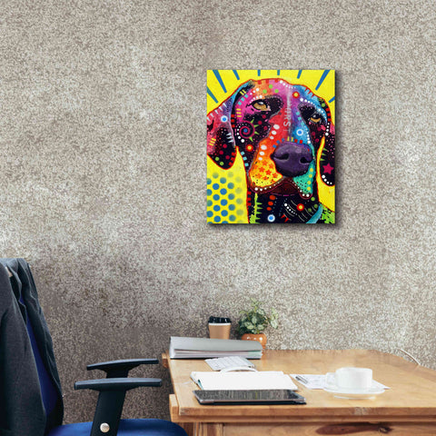 Image of 'German Short Hair Pointer' by Dean Russo, Giclee Canvas Wall Art,20x24