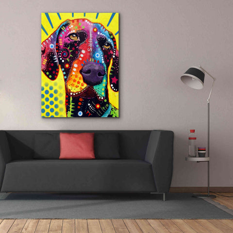 Image of 'German Short Hair Pointer' by Dean Russo, Giclee Canvas Wall Art,40x54