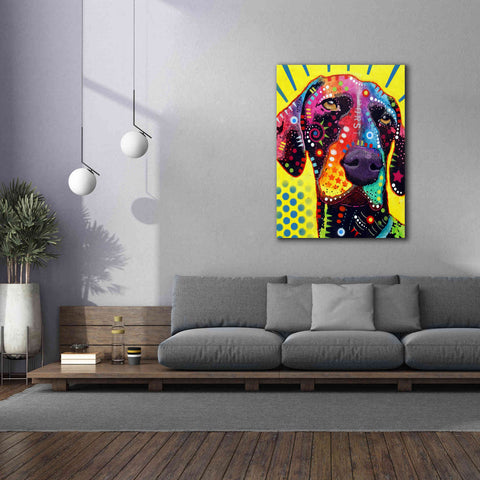 Image of 'German Short Hair Pointer' by Dean Russo, Giclee Canvas Wall Art,40x54