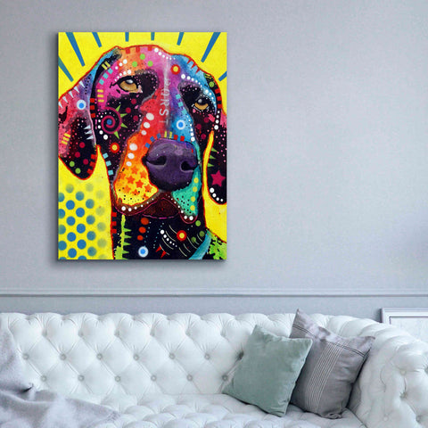 Image of 'German Short Hair Pointer' by Dean Russo, Giclee Canvas Wall Art,40x54