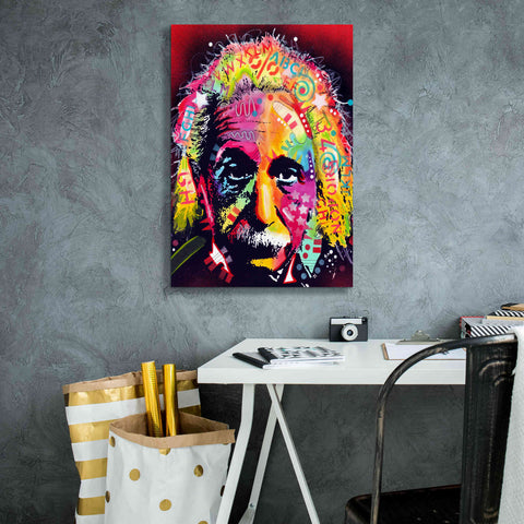 Image of 'Einstein Ii' by Dean Russo, Giclee Canvas Wall Art,18x26