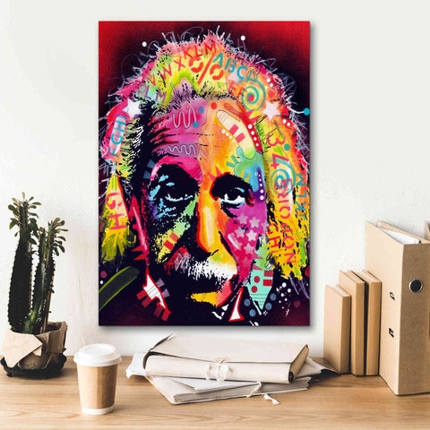 Image of 'Einstein Ii' by Dean Russo, Giclee Canvas Wall Art,18x26