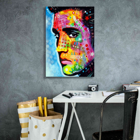 Image of 'The King' by Dean Russo, Giclee Canvas Wall Art,18x26