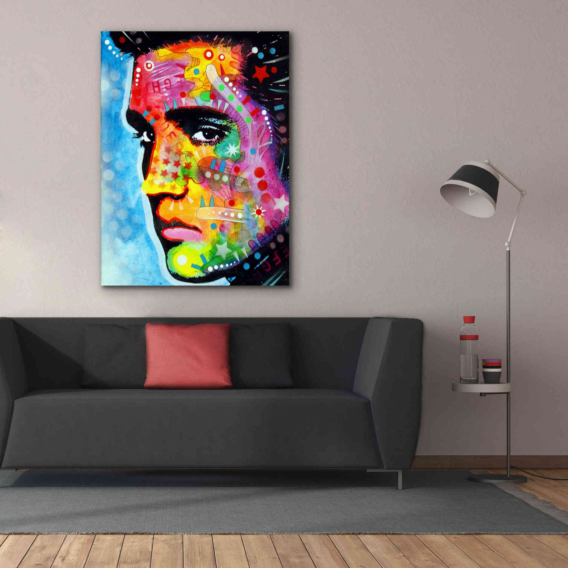 'The King' by Dean Russo, Giclee Canvas Wall Art,40x54